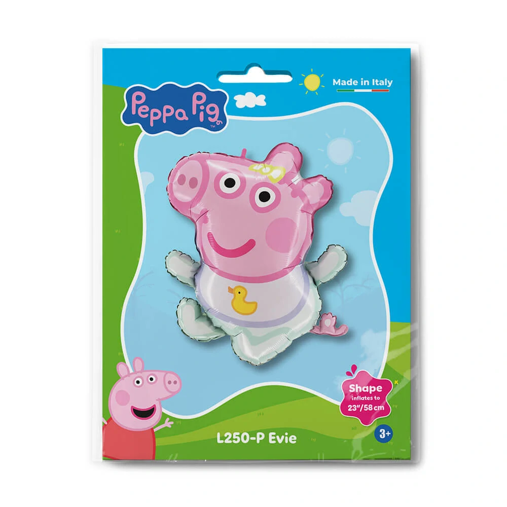 Fóliový balonek prasátko Evie 58cm