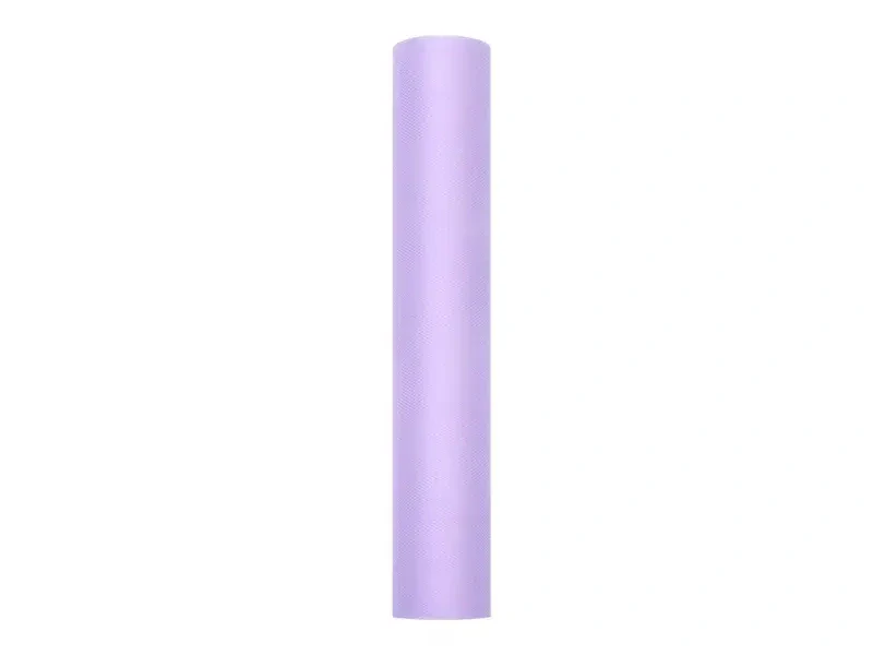 Tyl dekorační světle fialový 30 cm x 9 m