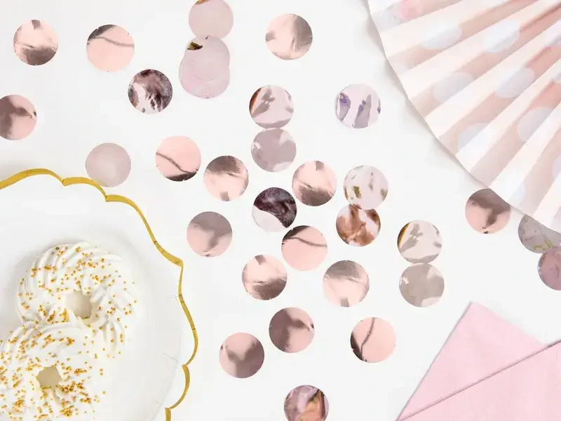 Konfety rose gold kolečka - 15 g