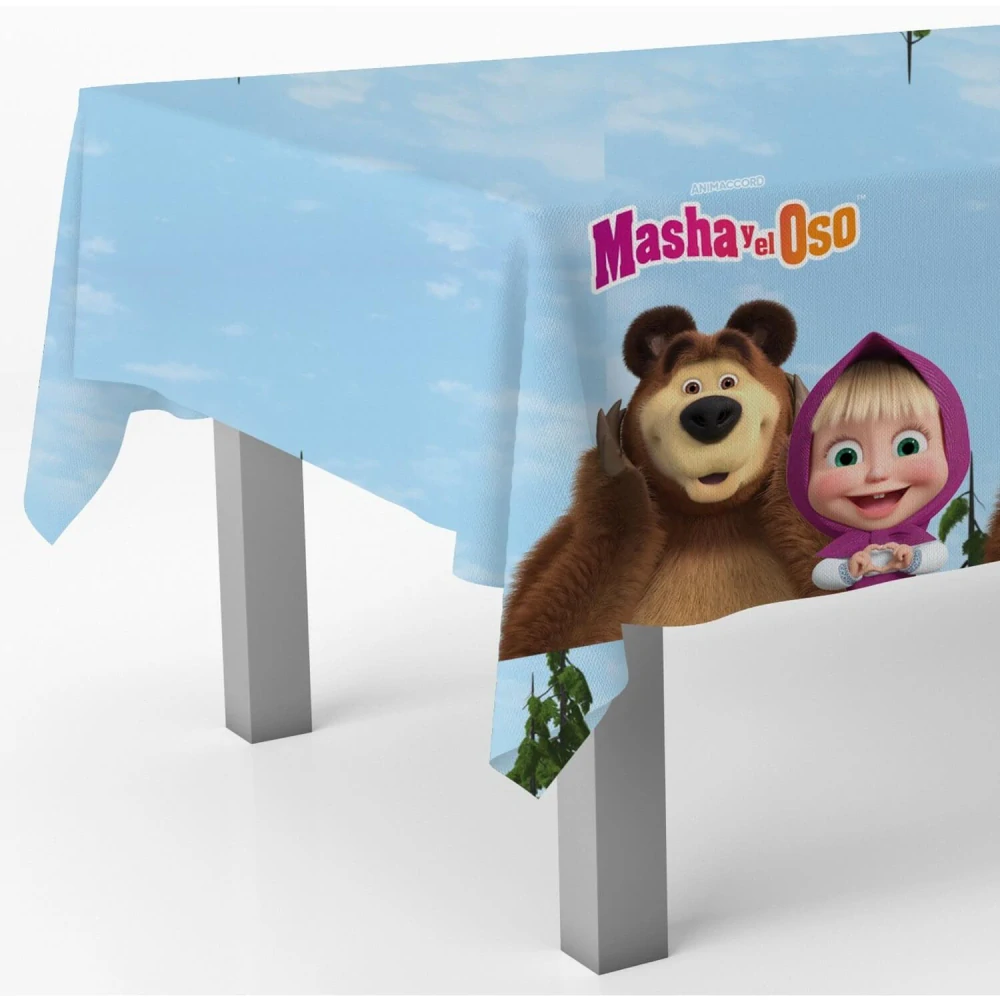 Ubrus Máša a Medvěd 120 x 180 cm