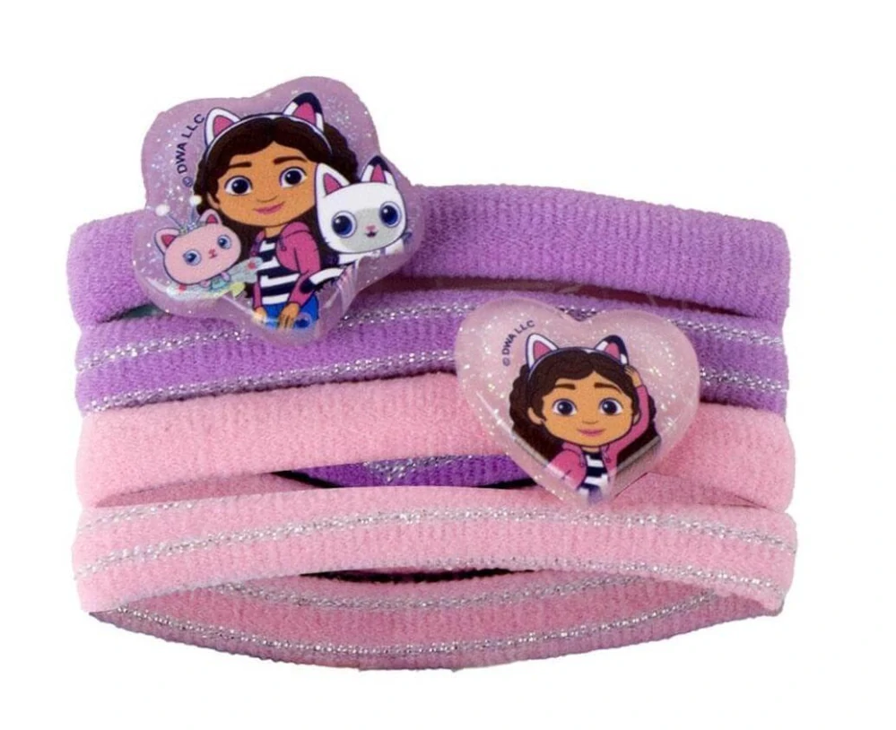 Gumičky do vlasů Gábinin kouzelný domek 4 ks