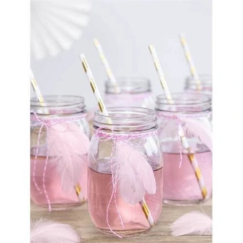 Dekorační peříčka růžová 3 g