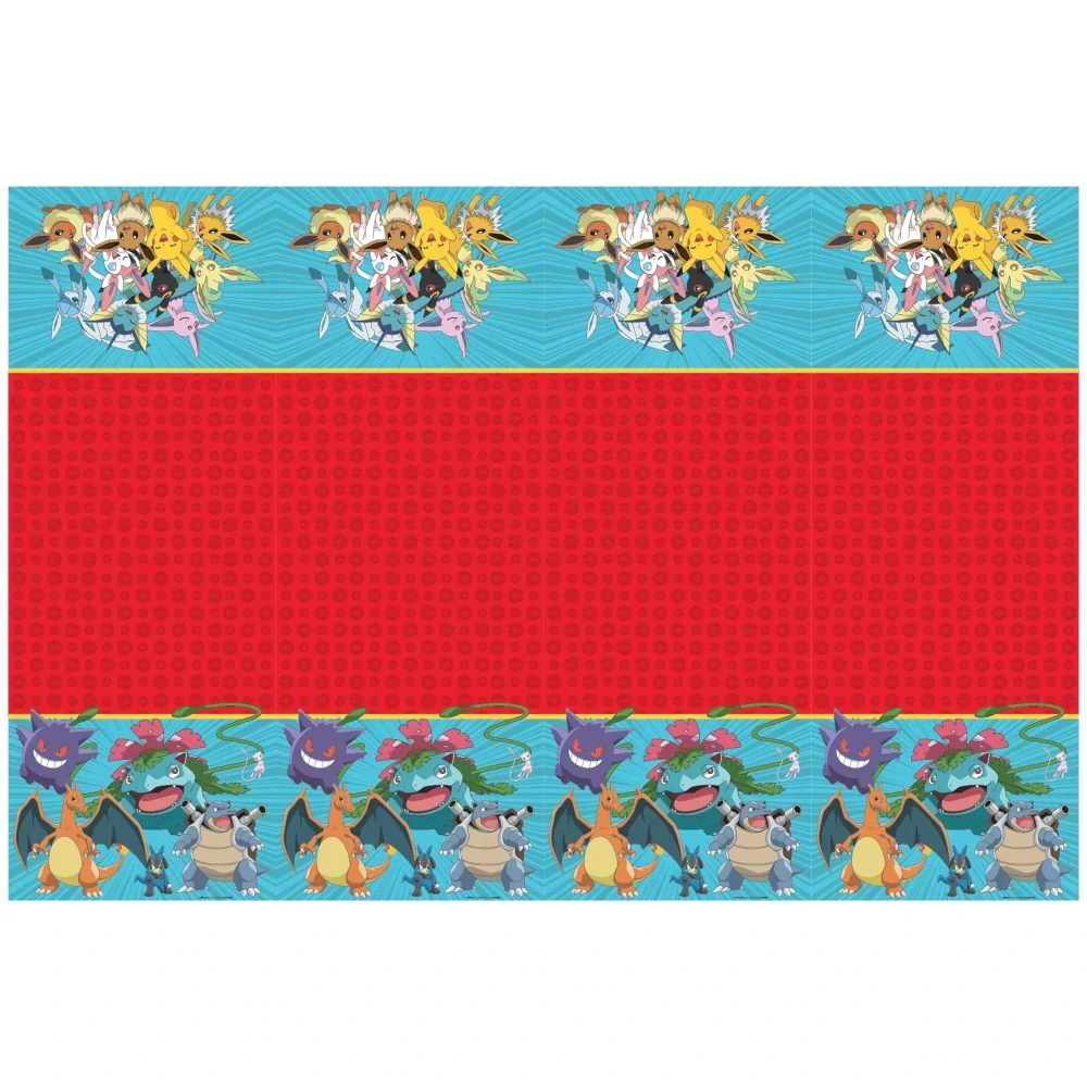 Plastový ubrus Pokemon 120 x 180 cm