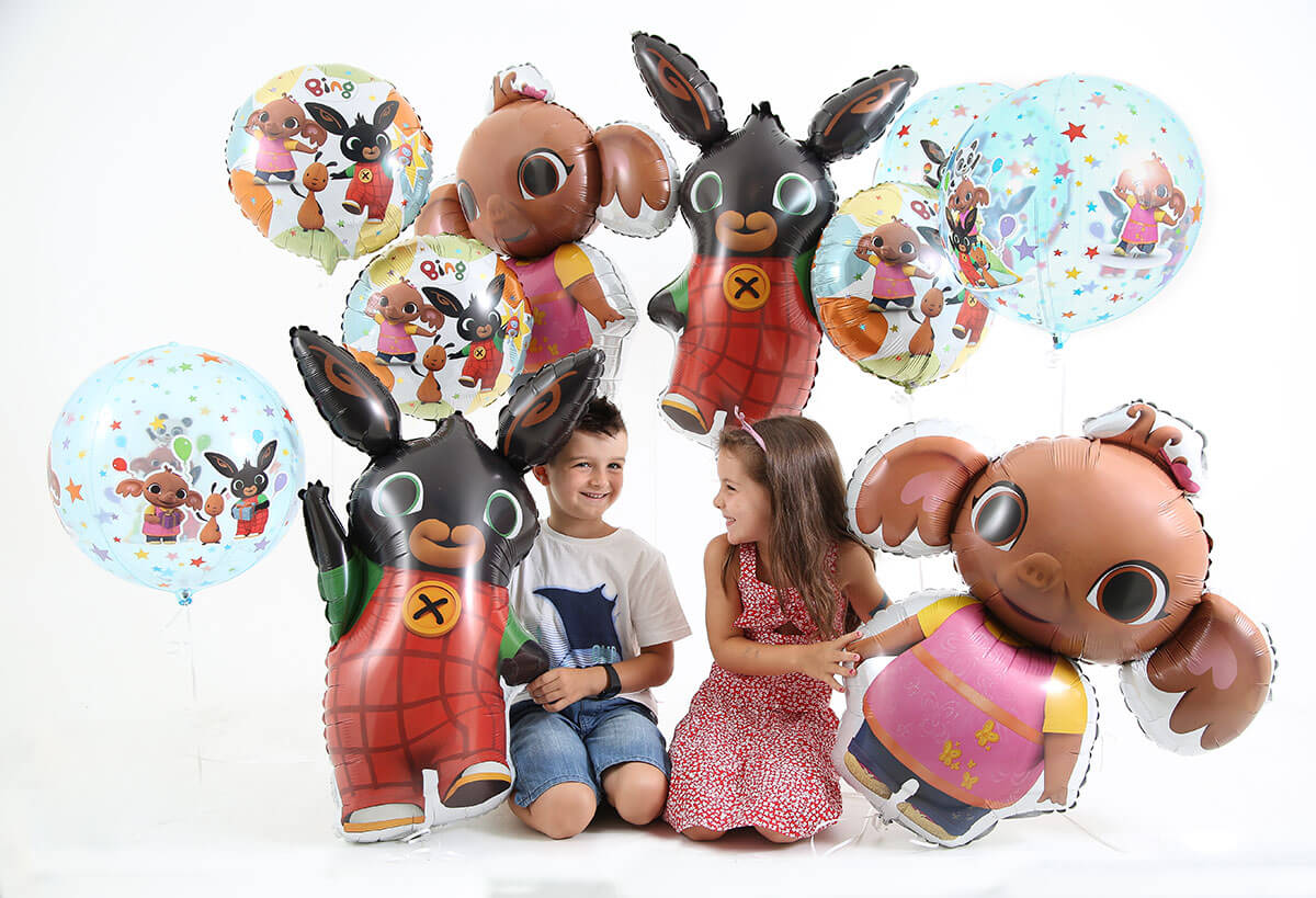 Foliový balonek sloník Sula 94 x 80 cm