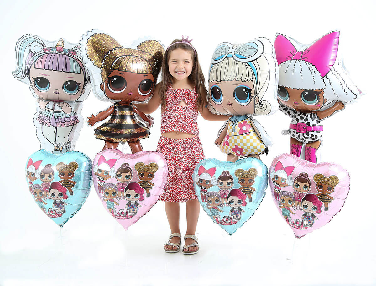 Foliový balonek LOL Surprise - GO GO 99 cm