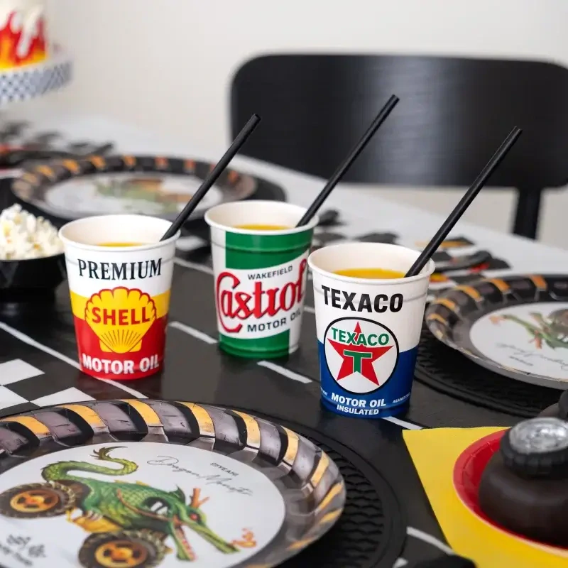 Papírové kelímky Dračí monstrum 6 ks