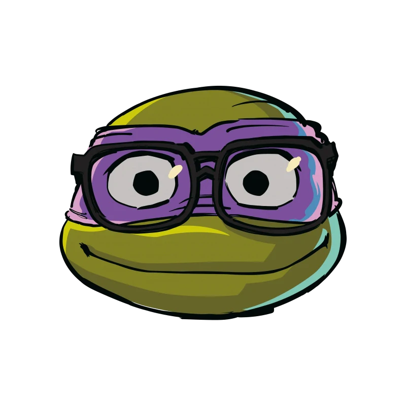 Papírové masky Želvy Ninja 6ks