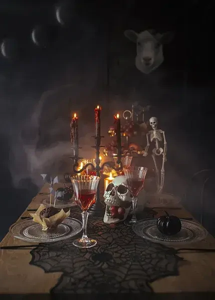 Černé krvácející svíčky 3ks