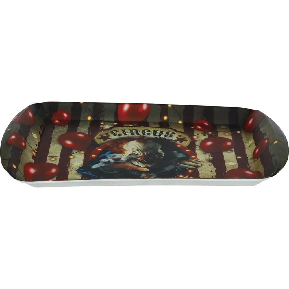 Plastový podnos Strašidelný cirkus 39 x 24 cm