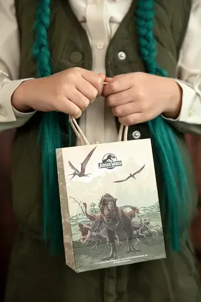 Dárkové papírové tašky Jurský svět 6 ks