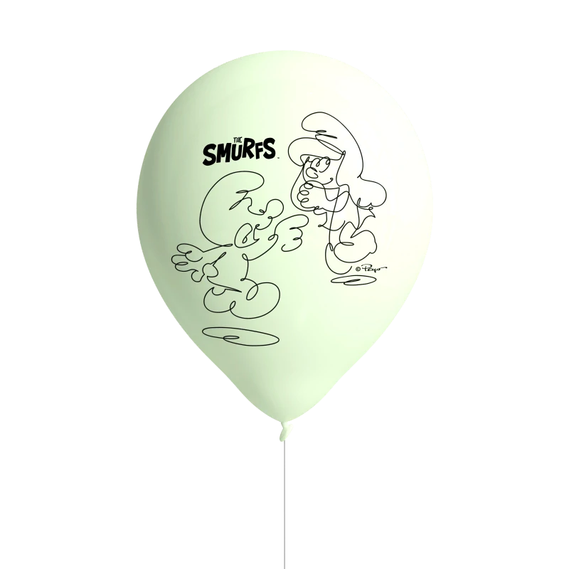 Latexové balonky Šmoulové 8ks