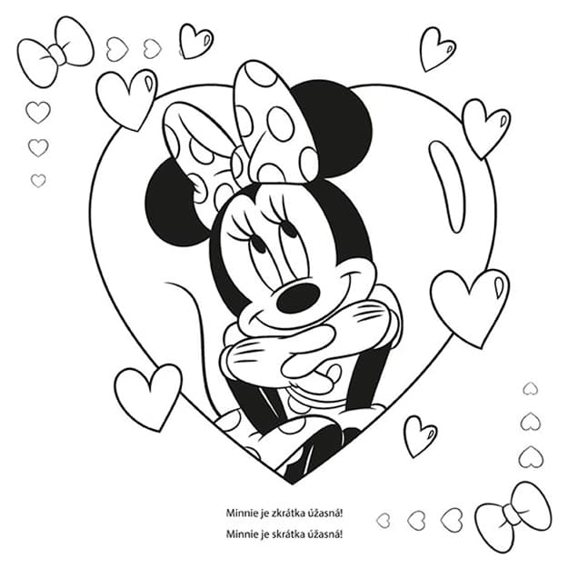 Pexeso v sešitu Minnie