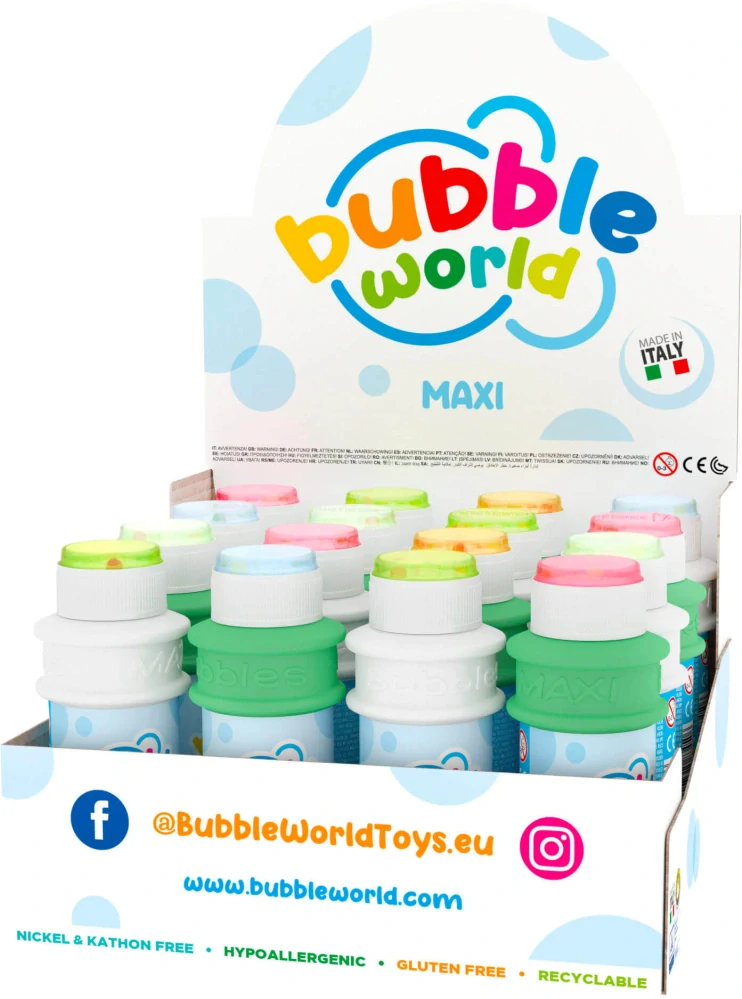 Bublifuk 175ml Maxi Klasik Bublinkový svět
