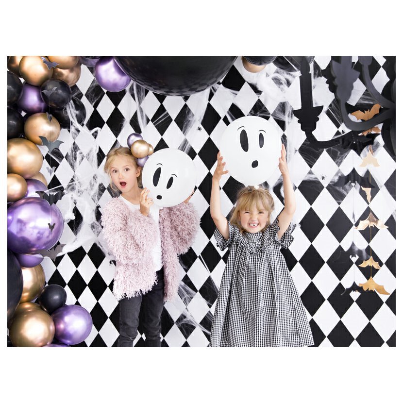 Latexové balonky svítící ve tmě - Halloween BOO mix 3 ks