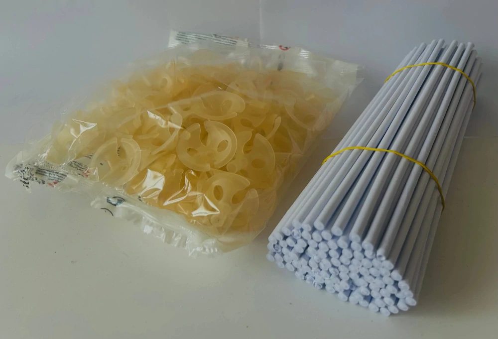 EKO papírová tyčka na balónky plněné vzduchem