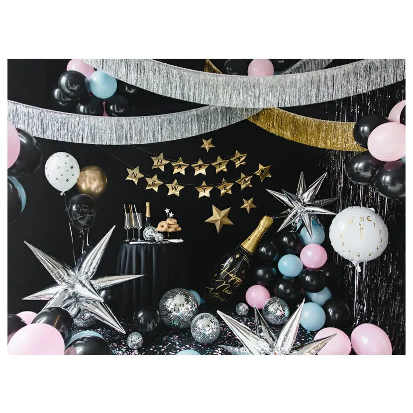 Foliový balonek - Happy New Year láhev 98 cm