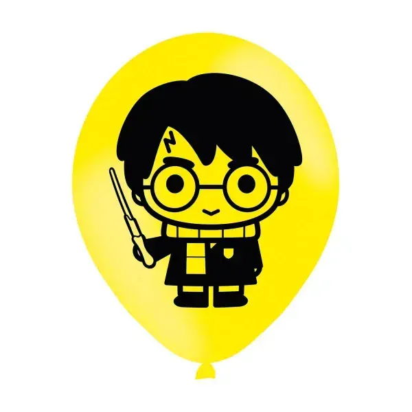 Latexové balonky - Harry Potter Fun 6 ks