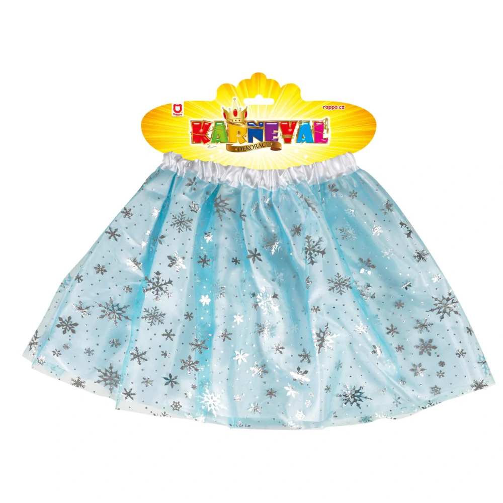 Dětská sukně sněhové vločky