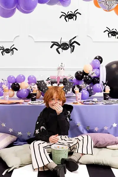 Dekorace závěsná Halloween pavouci 5 ks