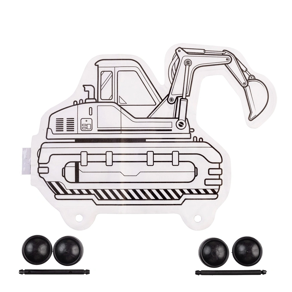 Nafukovací omalovánka Bagr