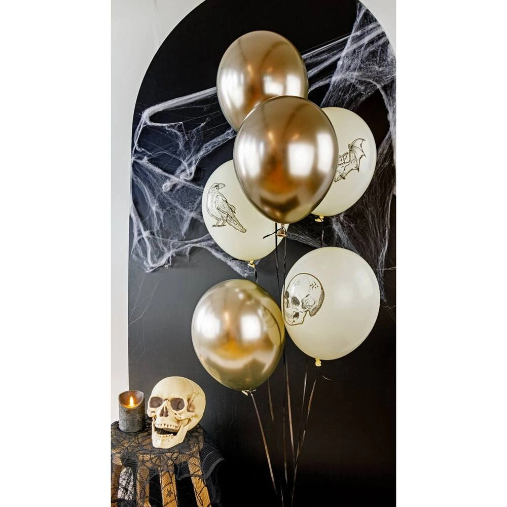 Latexové balonky Classy Halloween 6 ks