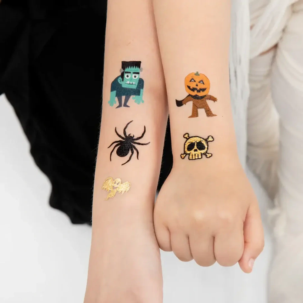 Dočasné tetování Halloween Monstra 19 ks