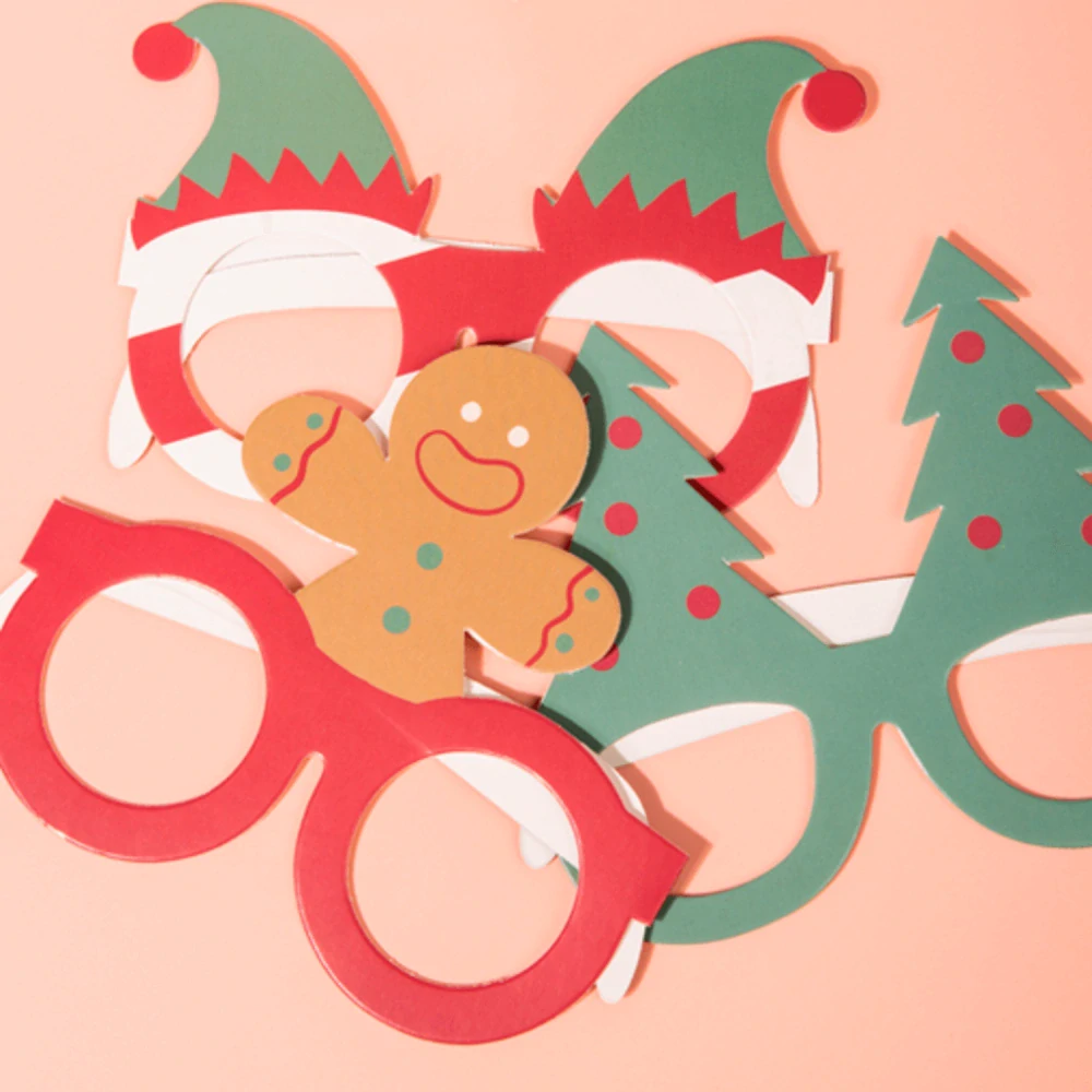 Party brýle HOLLY JOLLY - sada 6 ks