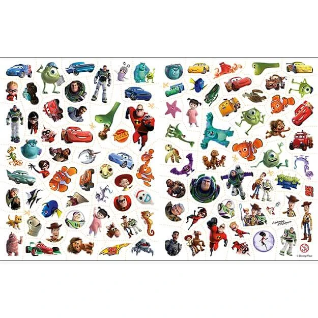 Omalovánky s tetováním Disney pohádky chlapecké 100ks