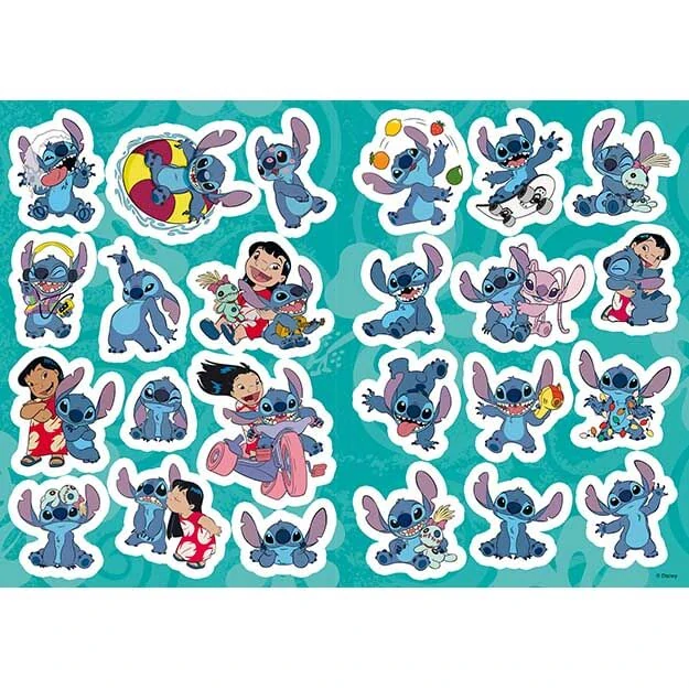 Omalovánky se samolepkami Lilo a Stitch