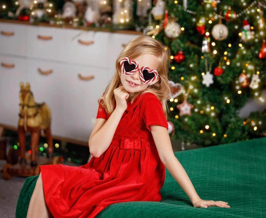 Party brýle - Sladké srdce třpytivé