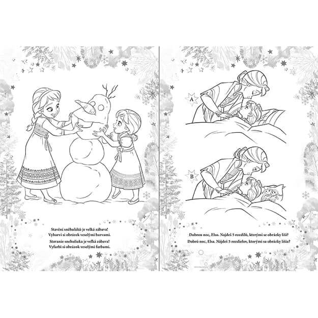 Omalovánky Ledové království A4