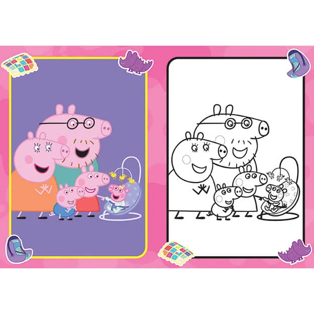 Omalovánky Prasátko Peppa A5