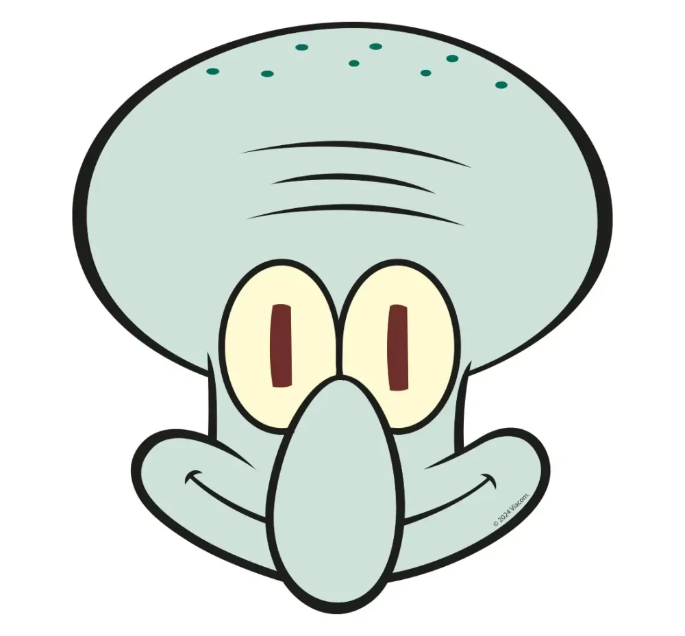 Papírové masky Sponge Bob 6ks