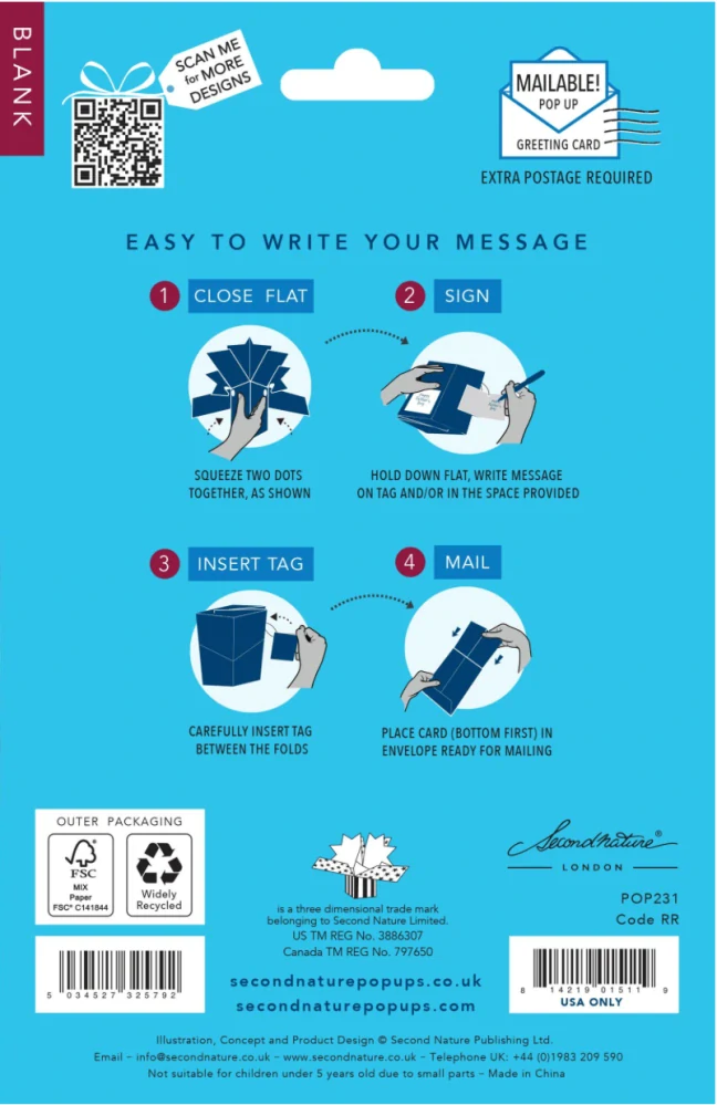 Narozeninové 3D přání Pop Up fotbal