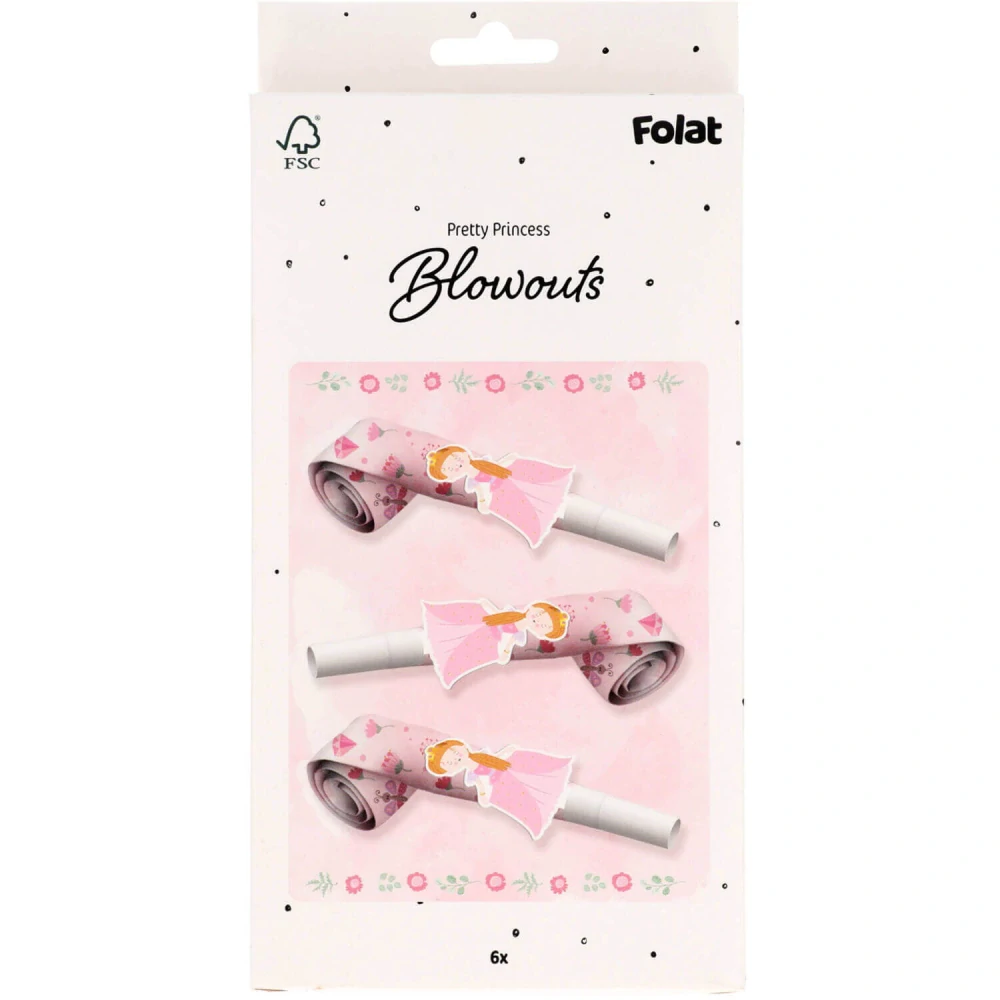 Party frkačky Princeznovský den 6ks