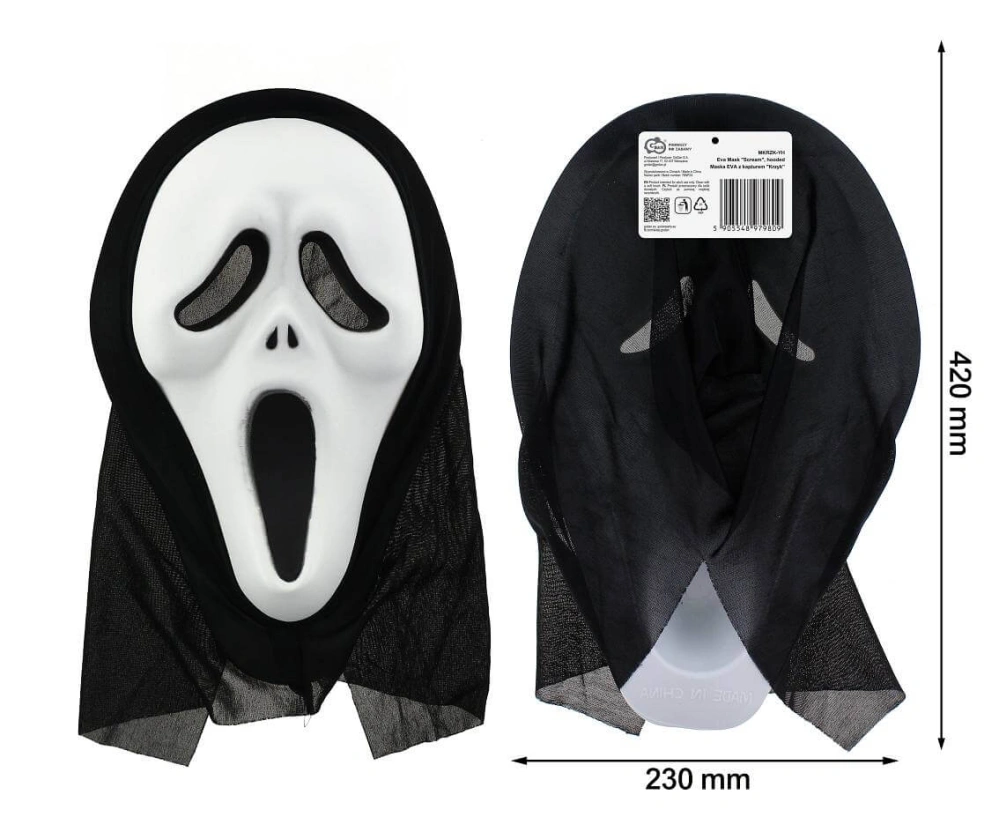 Maska na Halloween Vřískot