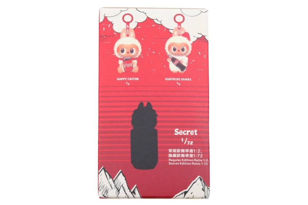 Labubu plyšová postavička Coca Cola 15 cm