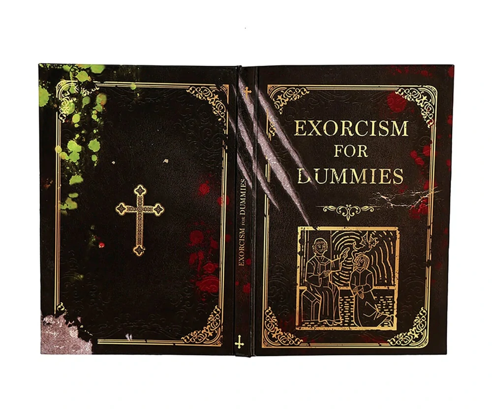 Dekorační kniha Exorcism for Dummies