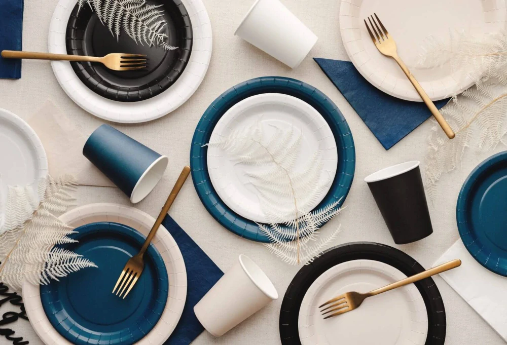 Papírové kelímky bílé 250 ml 6 ks