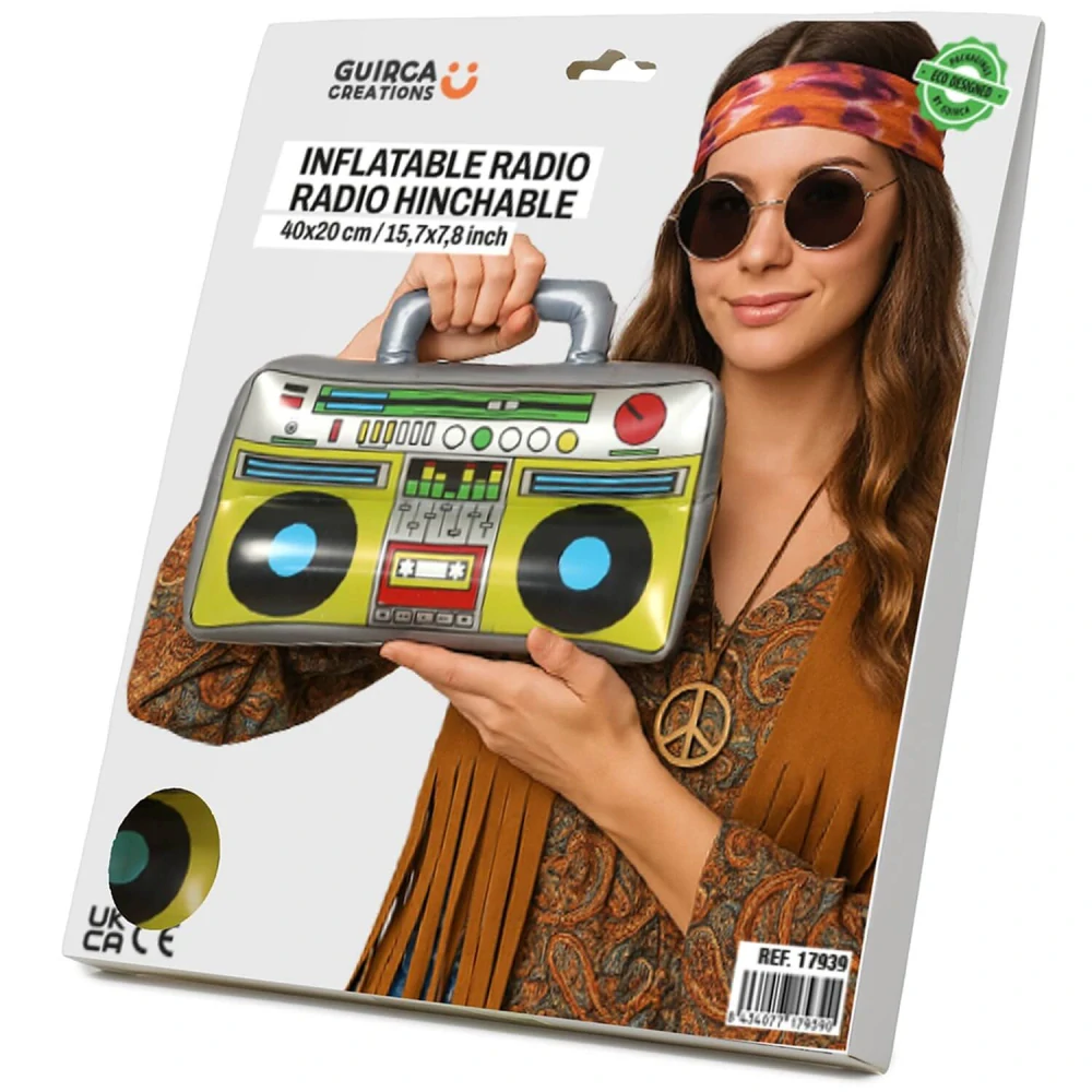 Nafukovací balonek Retro Rádio 40 x 20 cm