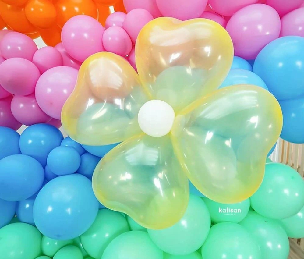Dekorační pastelové balonky modré 30 cm/12" 100 ks