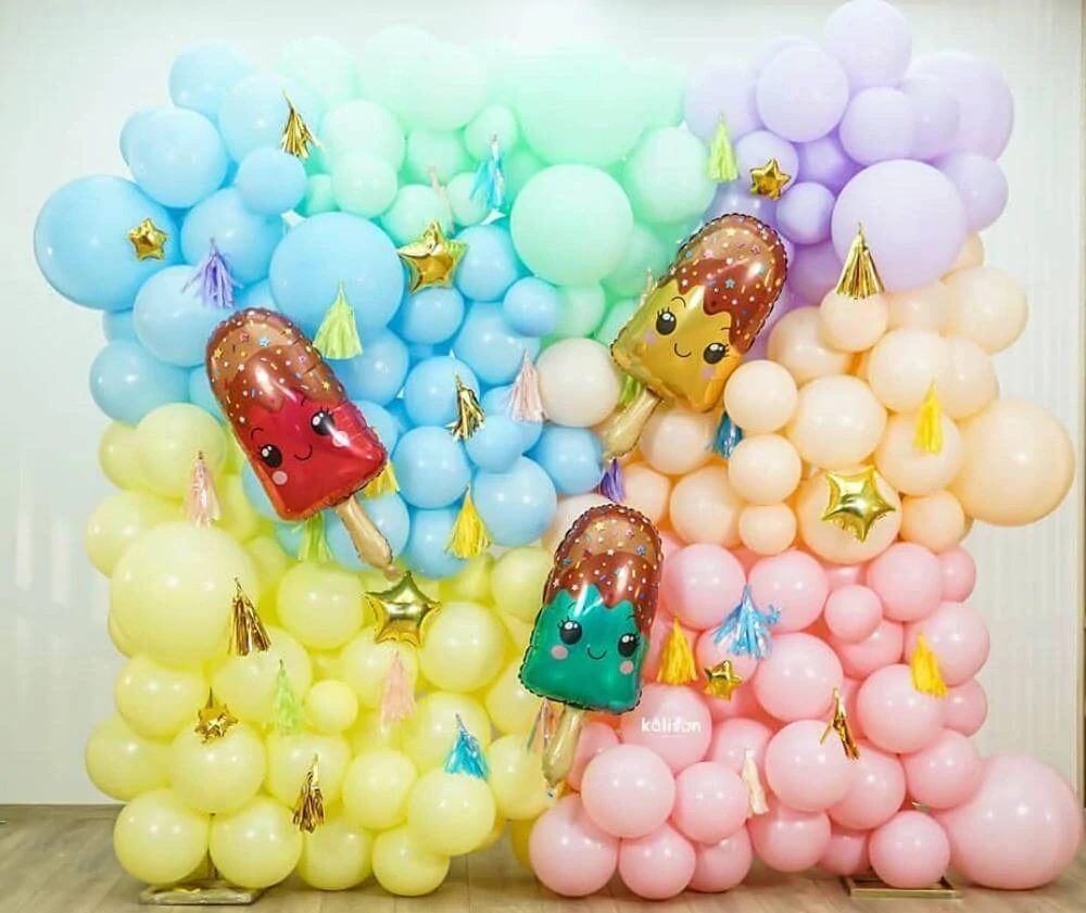 Dekorační pastelové balonky růžové 30 cm/12" 100 ks