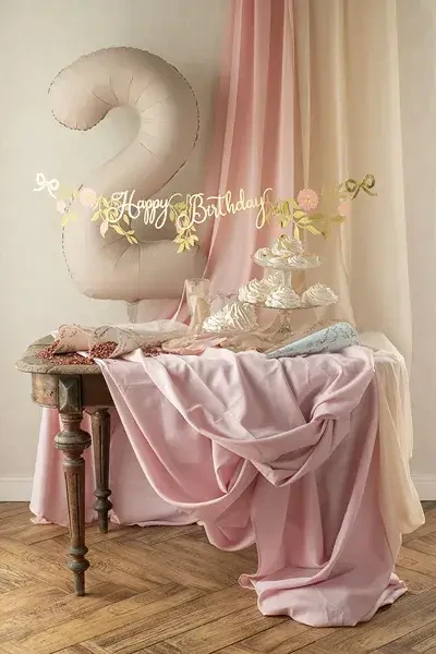 Foliová číslice světle béžová matná 2 - 86 cm