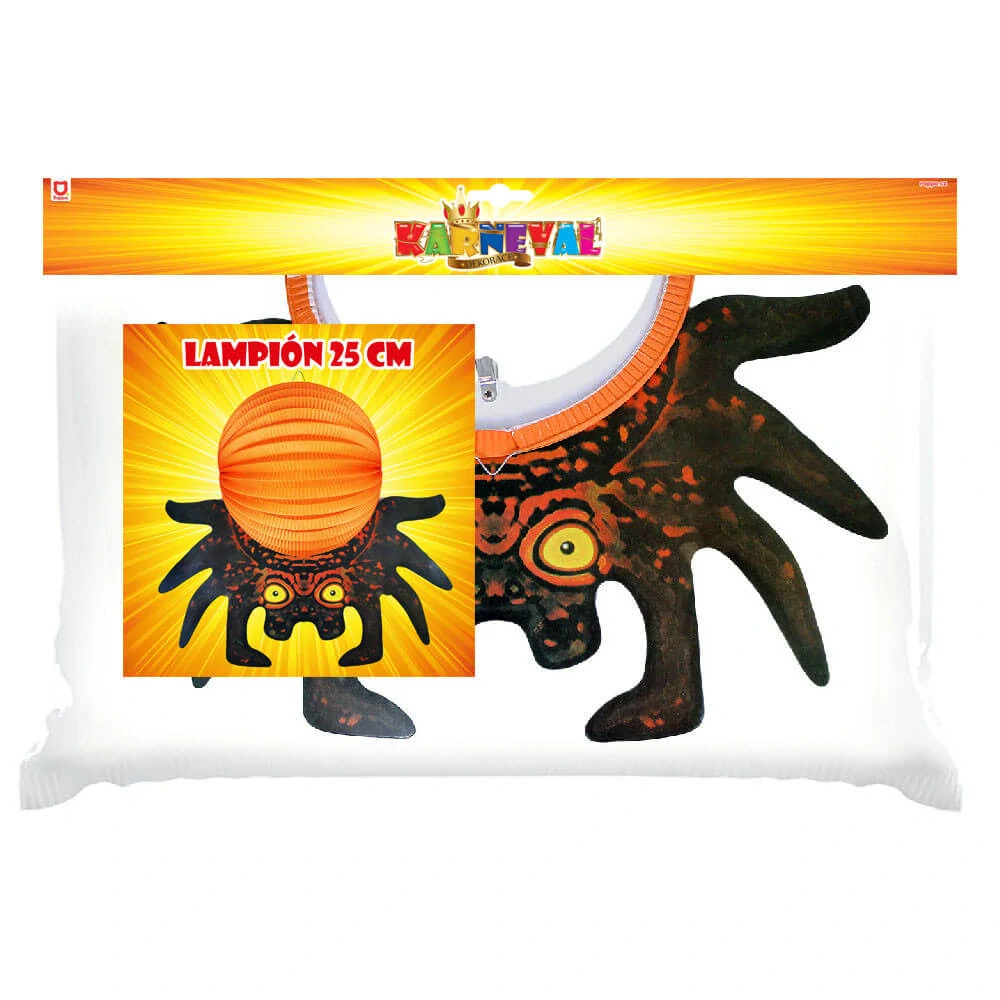 Papírový lampion Halloween pavouk 25 cm