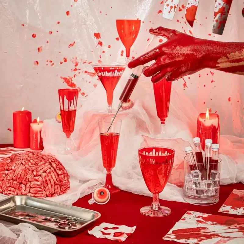 Papírové ubrousky Krvavé skvrny Halloween 30 ks