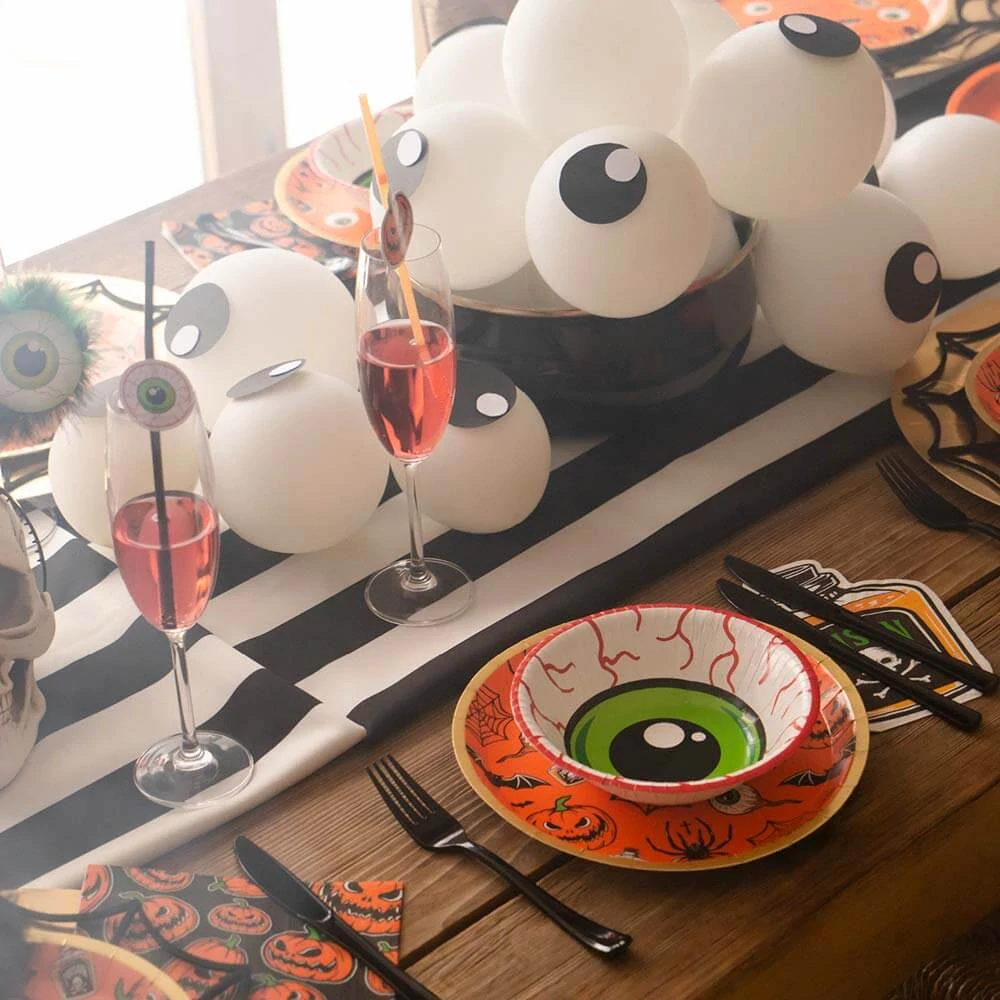 Papírové misky Oko Halloween 6 ks