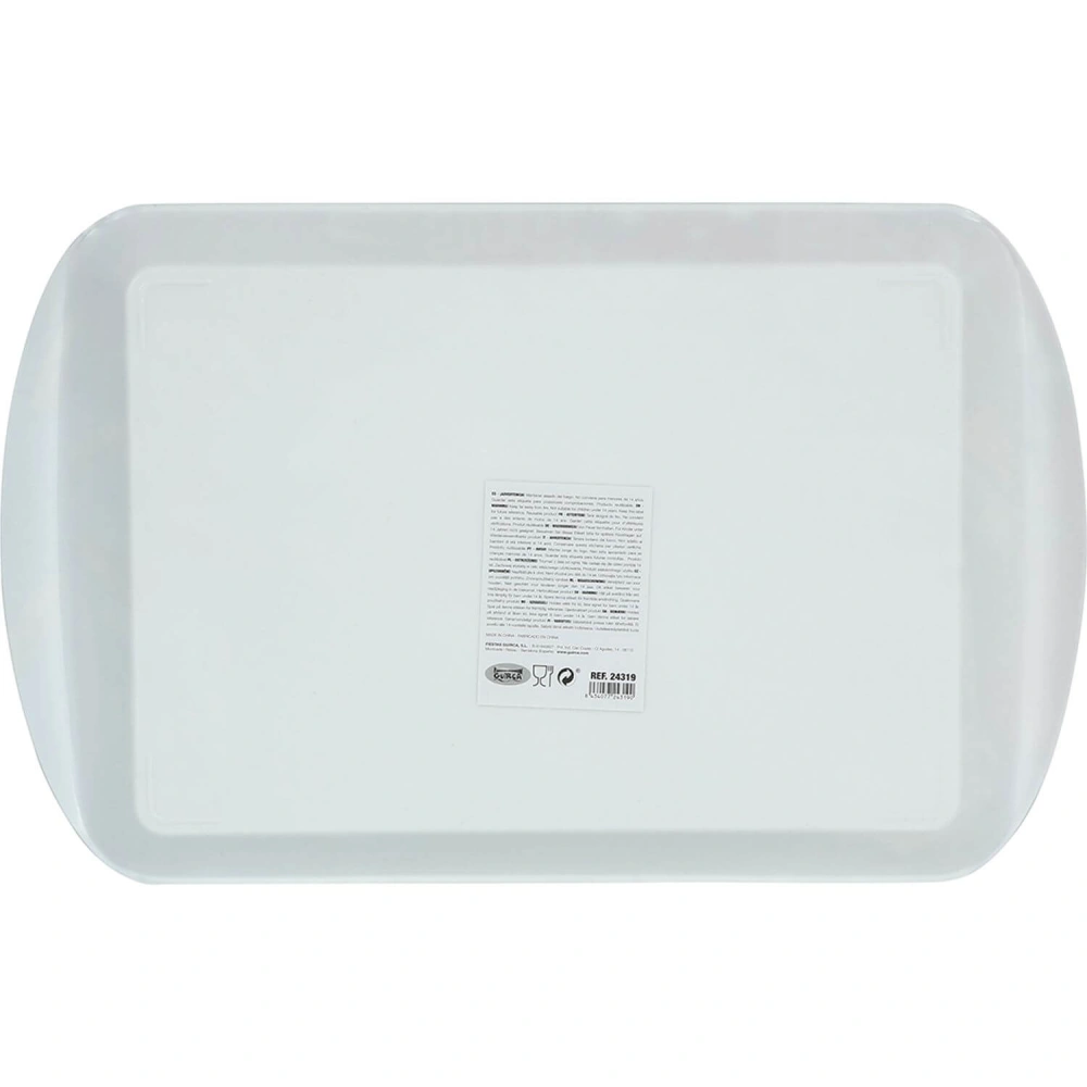 Servírovací tác Vánoční věnec a stromeček 39 × 24 cm