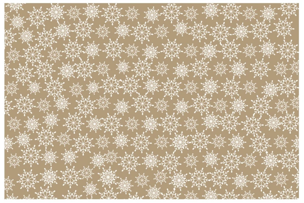 Balicí papír vánoční kraft mix 200 × 70 cm