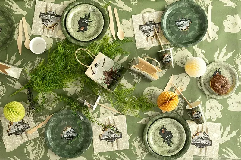 Papírový ubrus Jurský svět 180 x 120 cm