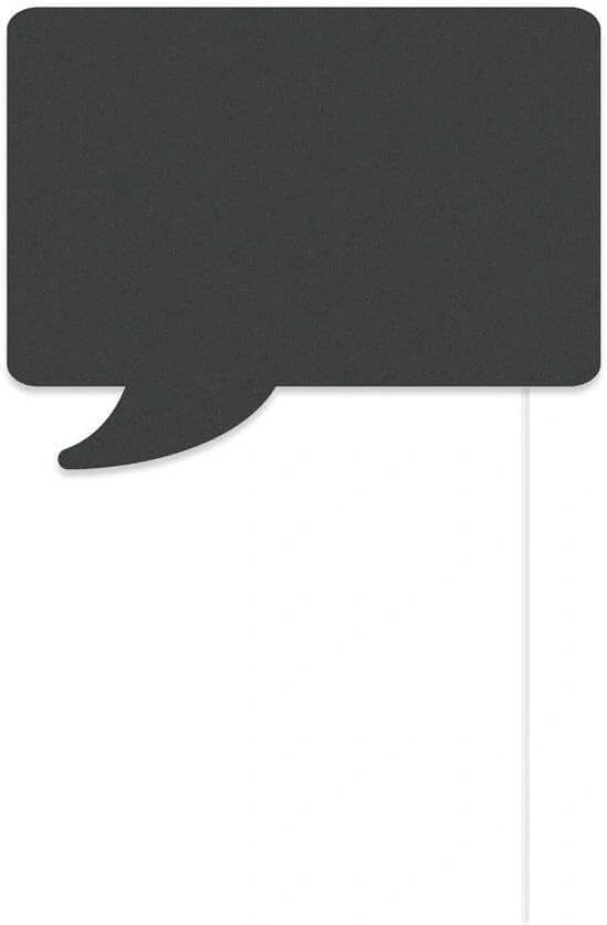 Rekvizity do fotokoutku - bubliny na vlastní text 8ks
